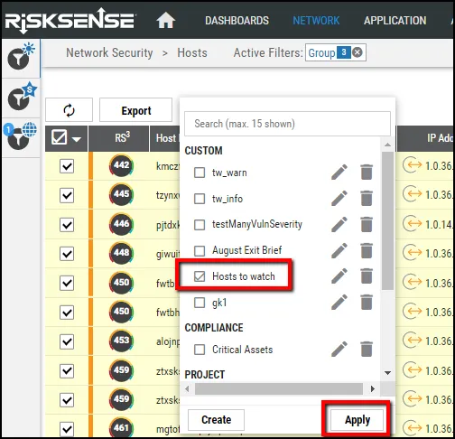 Tag Creation - Apply Tags