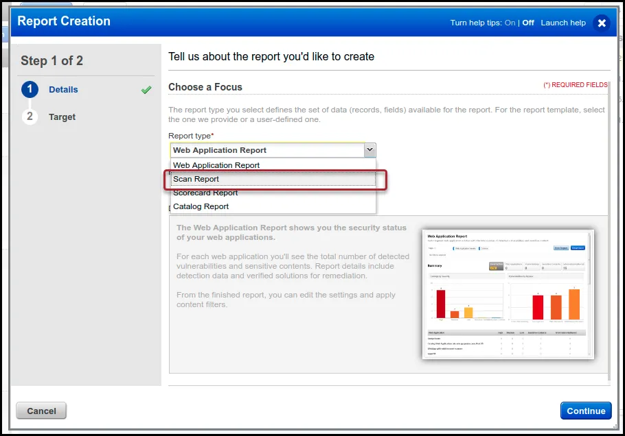 Qualys WAS - Scan Report