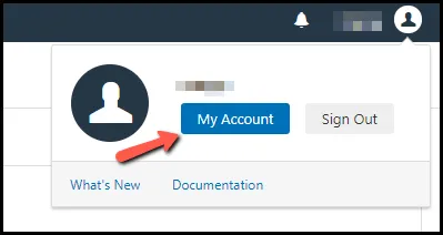 Nessus Connector - My Account Menu Option in Nessus Nessus Connector - My Account Menu Option in Nessus