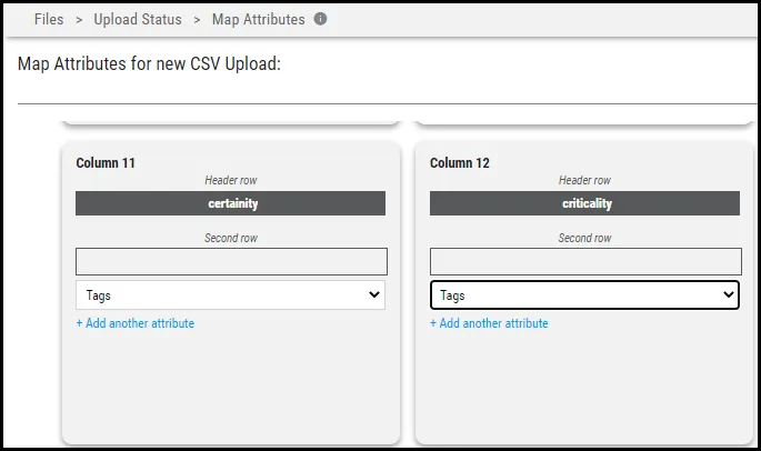Generic Upload Guide - Mapping Multiple Fields to Tags