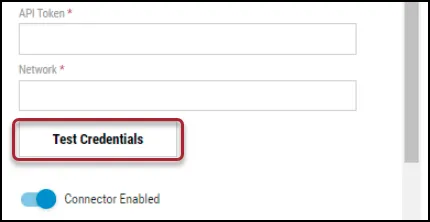 Netsparker Ent Guide - Test Credentials Button Location
