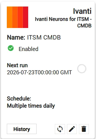 ITSM CMDB - Configured Connector