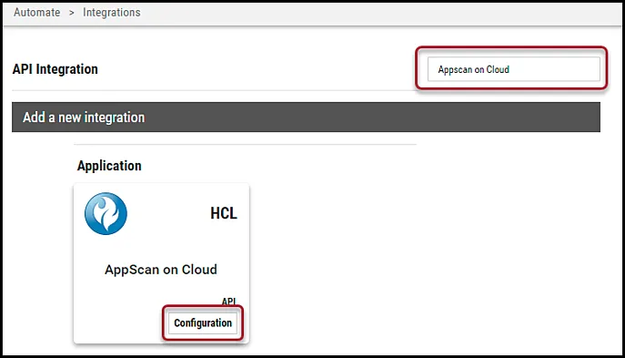 HCL Connector - Configuration Button Location
