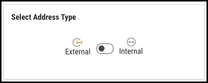RS3 Simulator - Select Address Type