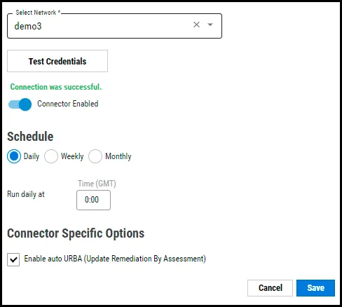 Checkmarx SAST Connector - Connector Specific Options