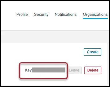 SonarCloud Connector - Organization Key Location SonarCloud Connector - Organization Key Location