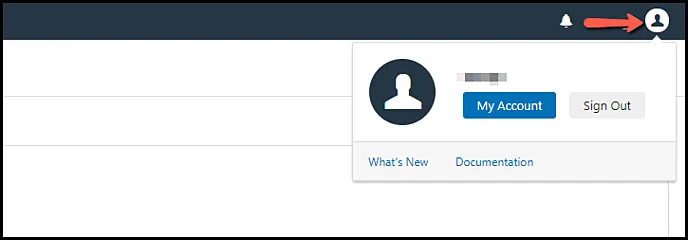 Nessus Connector - My Account Menu Option Nessus Connector - My Account Menu Option