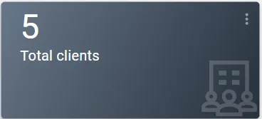 Multi-Client Dashboard - Clients Widget