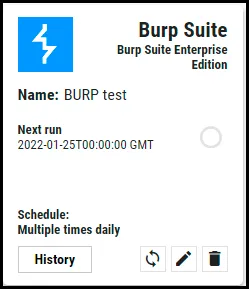 Burp Suite Enterprise - Configured Connector