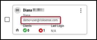Users Page - User Card - Email Address