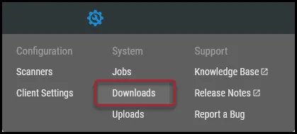 Configuration - System - Downloads