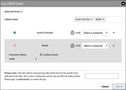 ServiceNow CMDB - Locked Assets - Red Circle