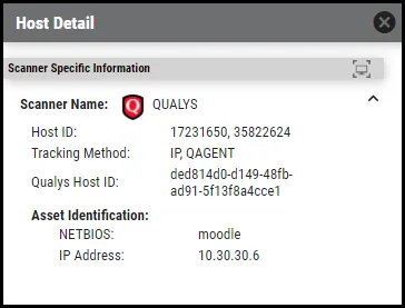 Deduplication - Host Detail Pane