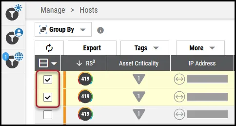 ServiceNow CMDB - Select Hosts
