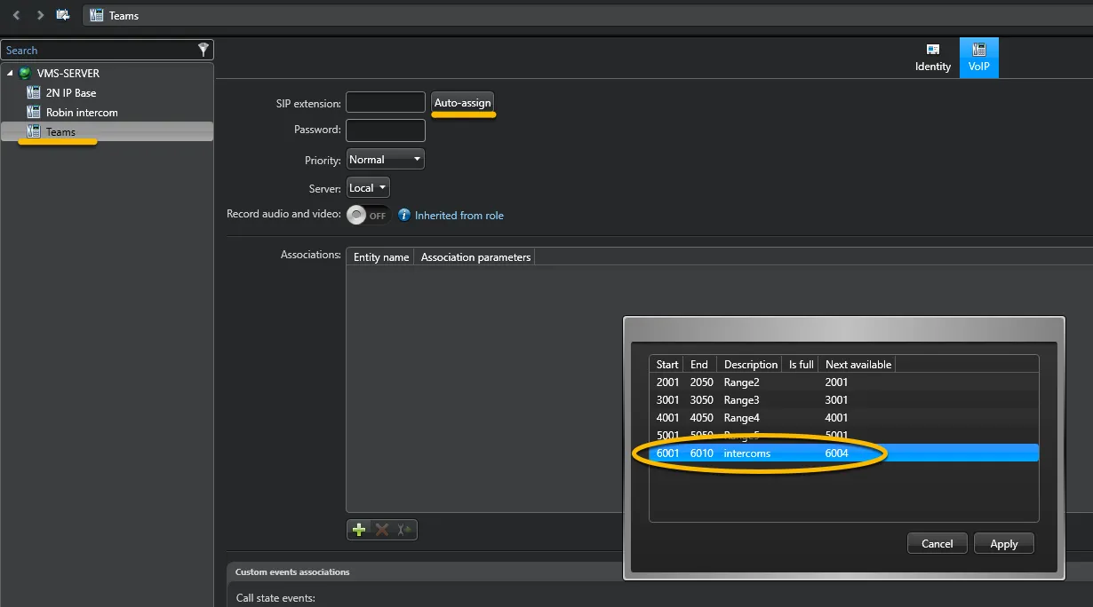 Sipelia - Assign SIP extension Sipelia - Assign SIP extension