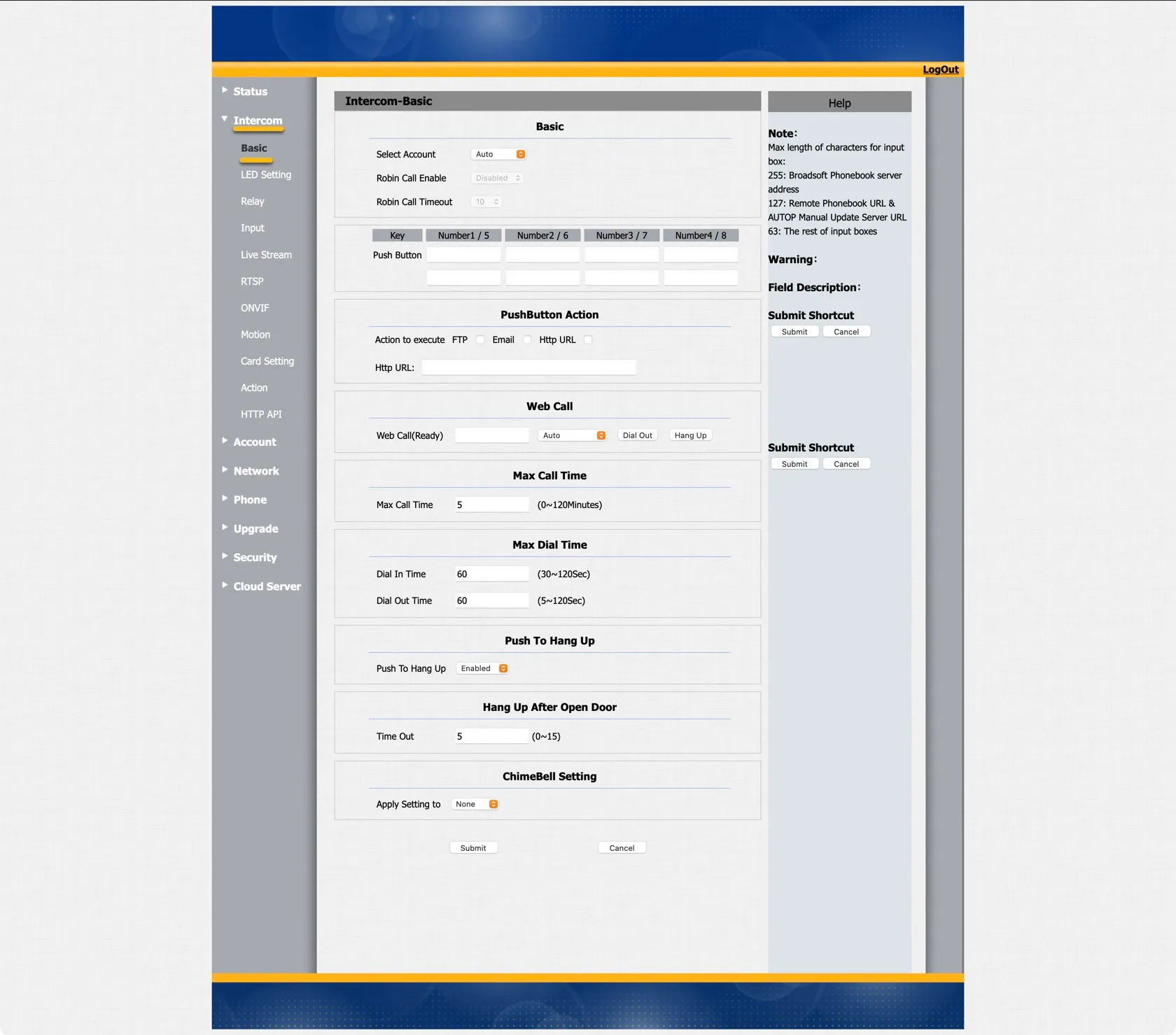 Akuvox - Intercom - Basic Akuvox - Intercom - Basic