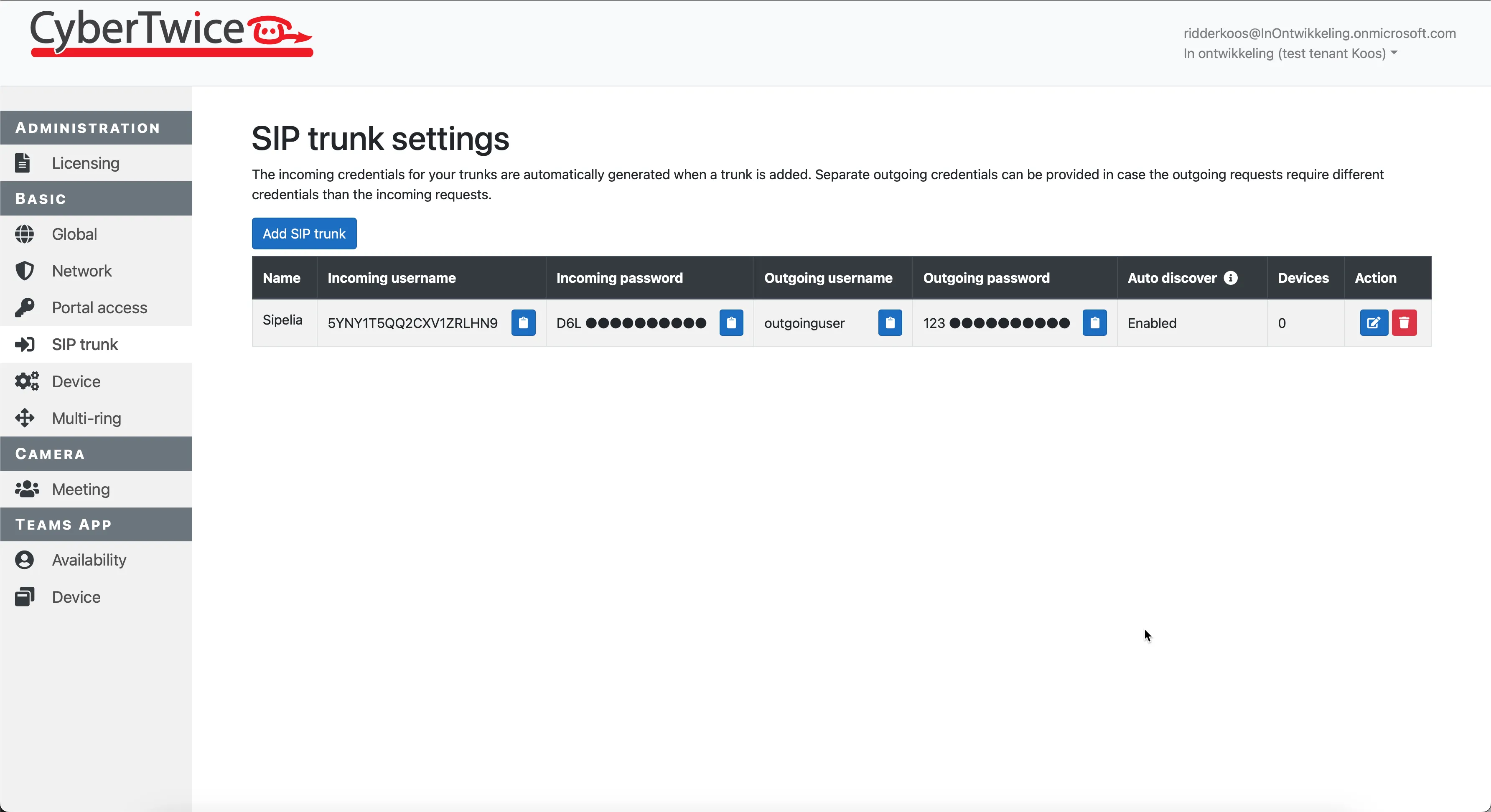 CyberGate Admin portal - Trunk added CyberGate Admin portal - Trunk added