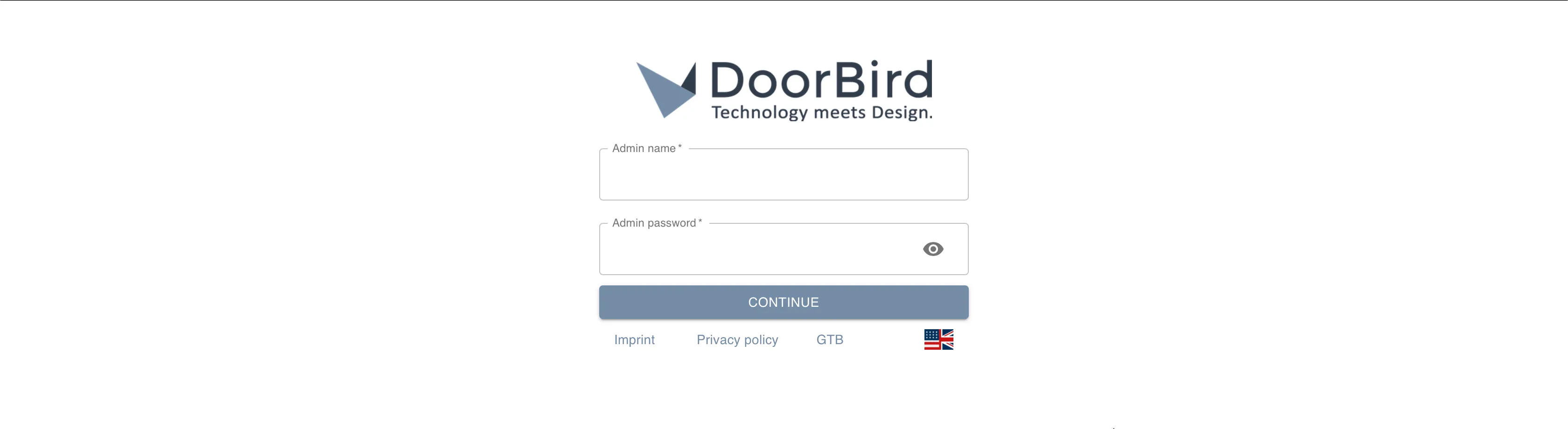 Doorbird - Login