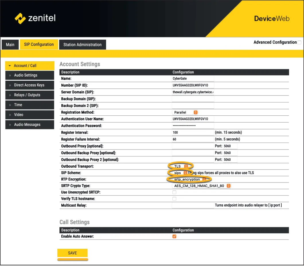 Zenitel - TLS