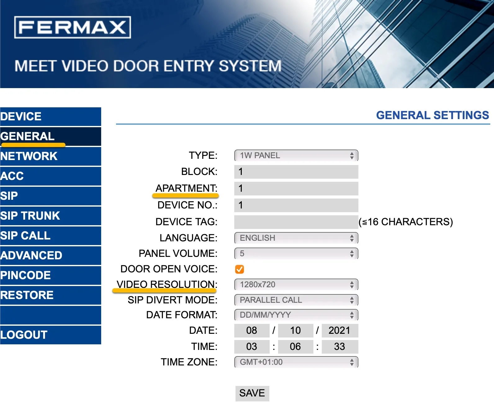 Fermax - General