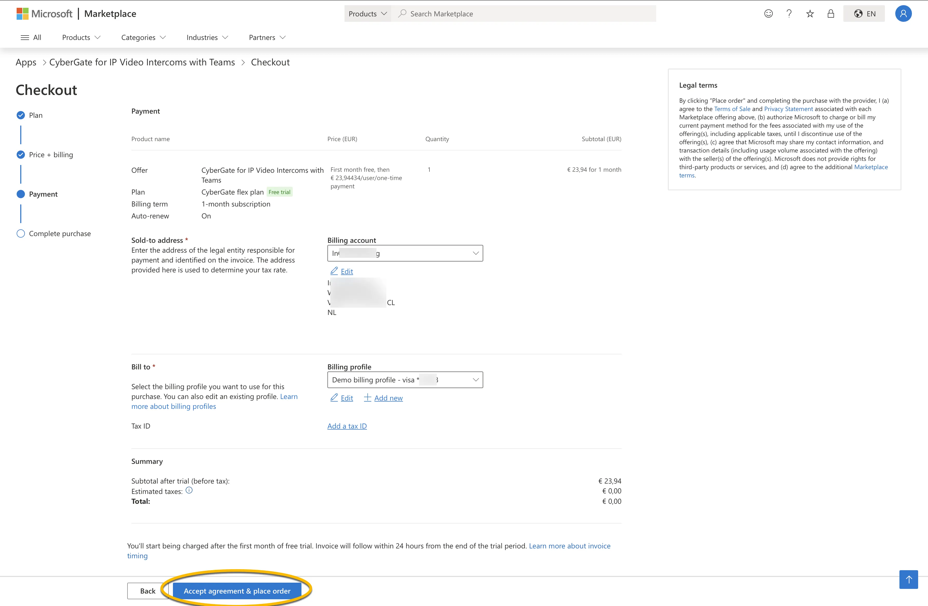 CyberGate complete purchase