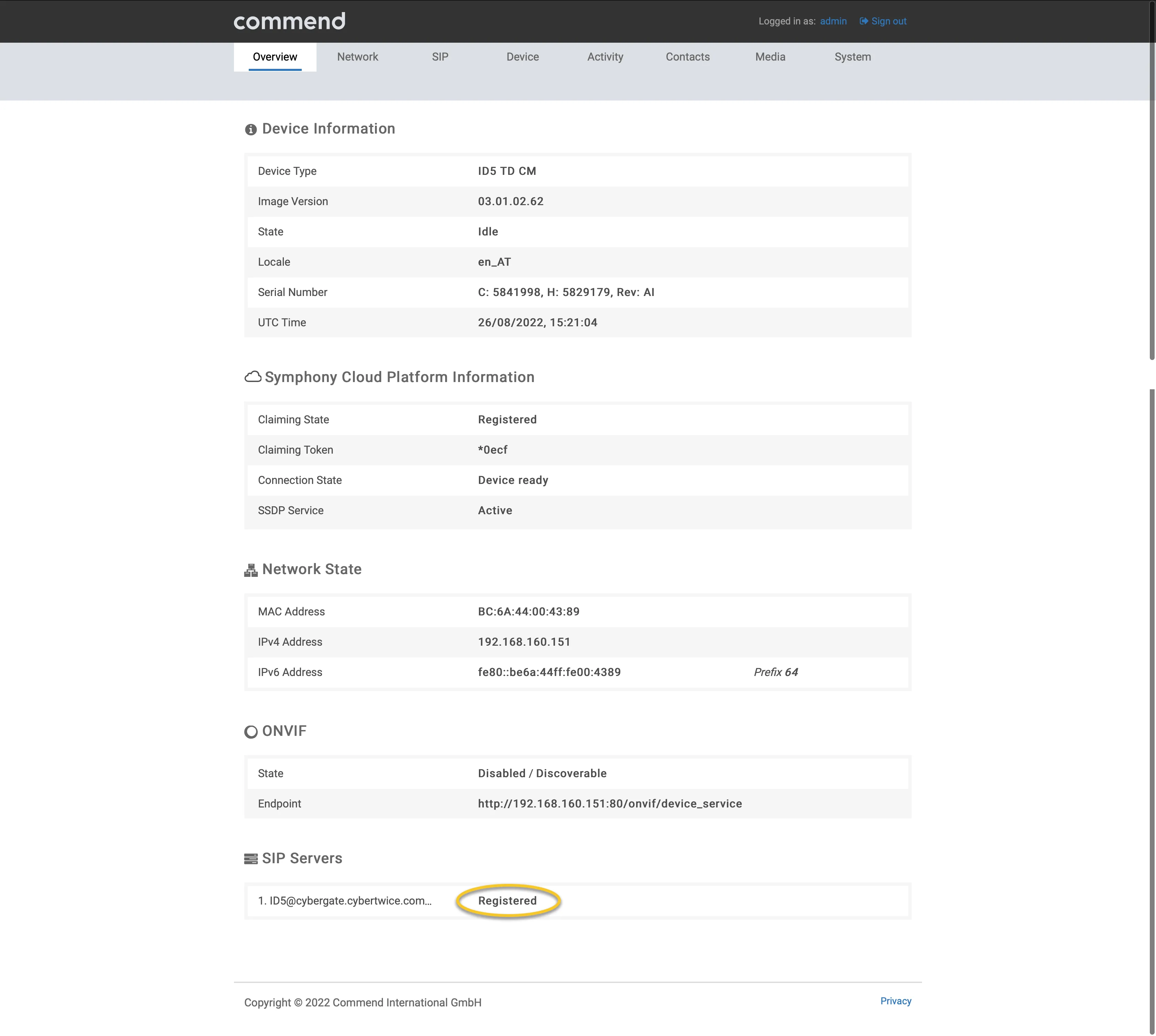 Command - Overview - Registered