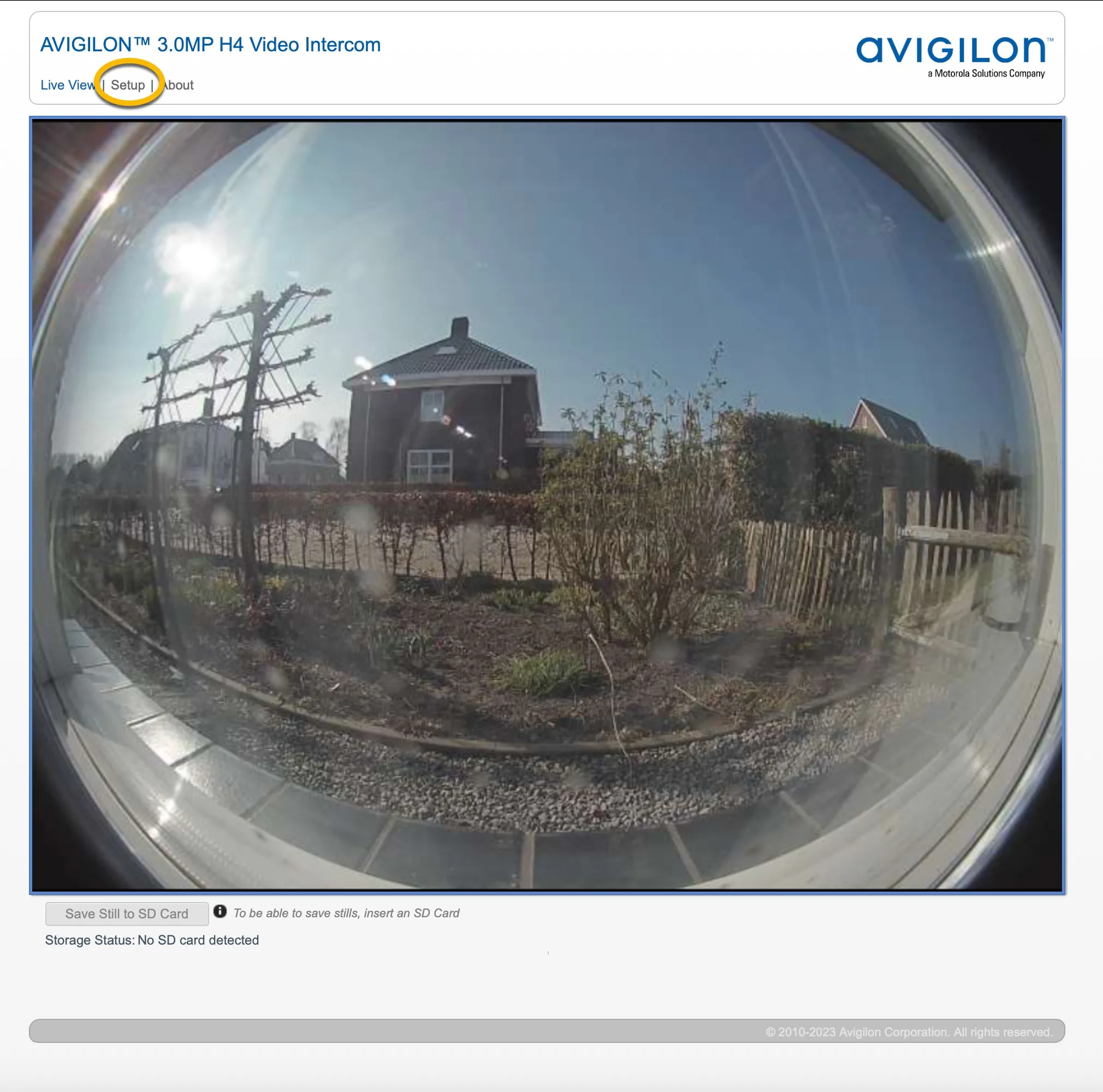 Avigilon - Start