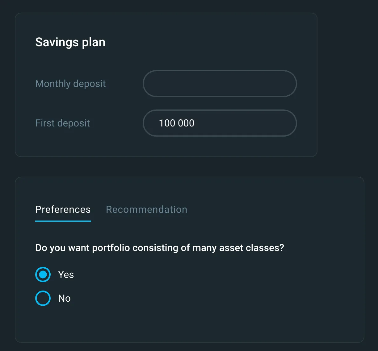 Preference Questions