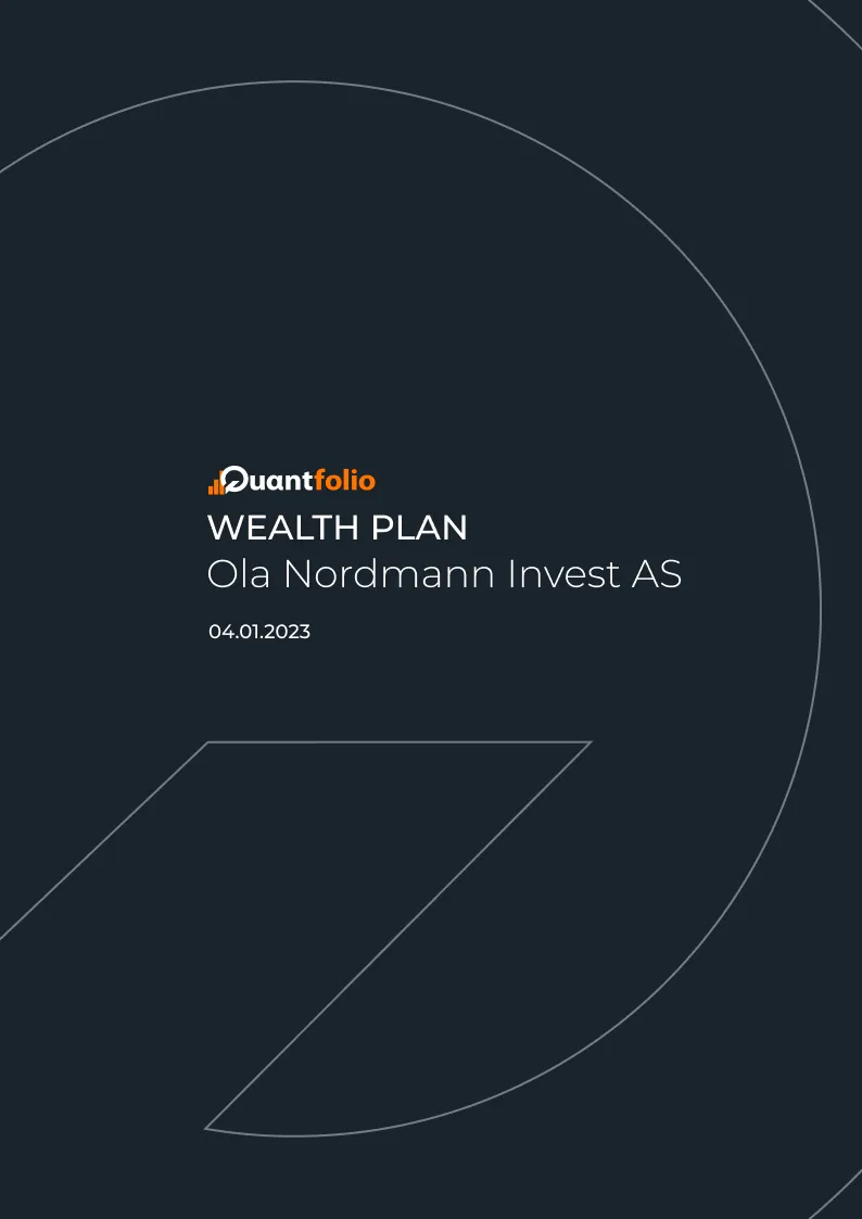 Cover page example