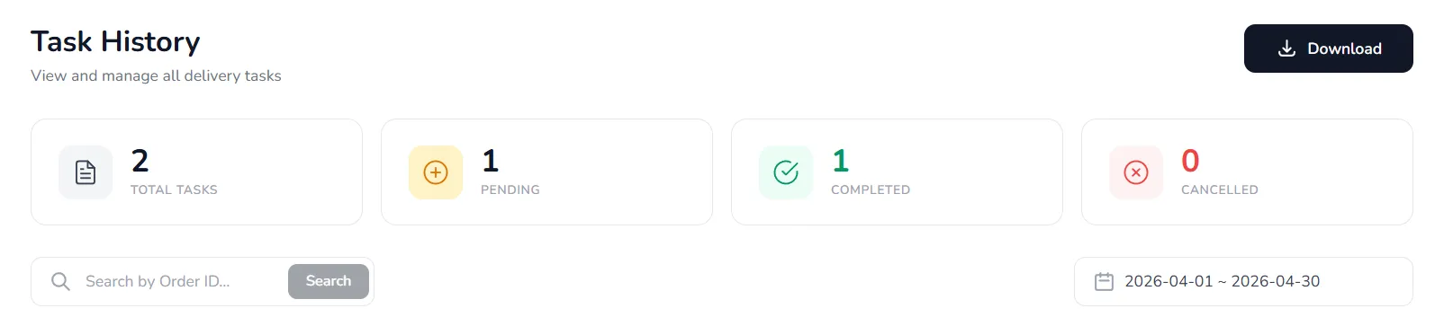 Task Summary