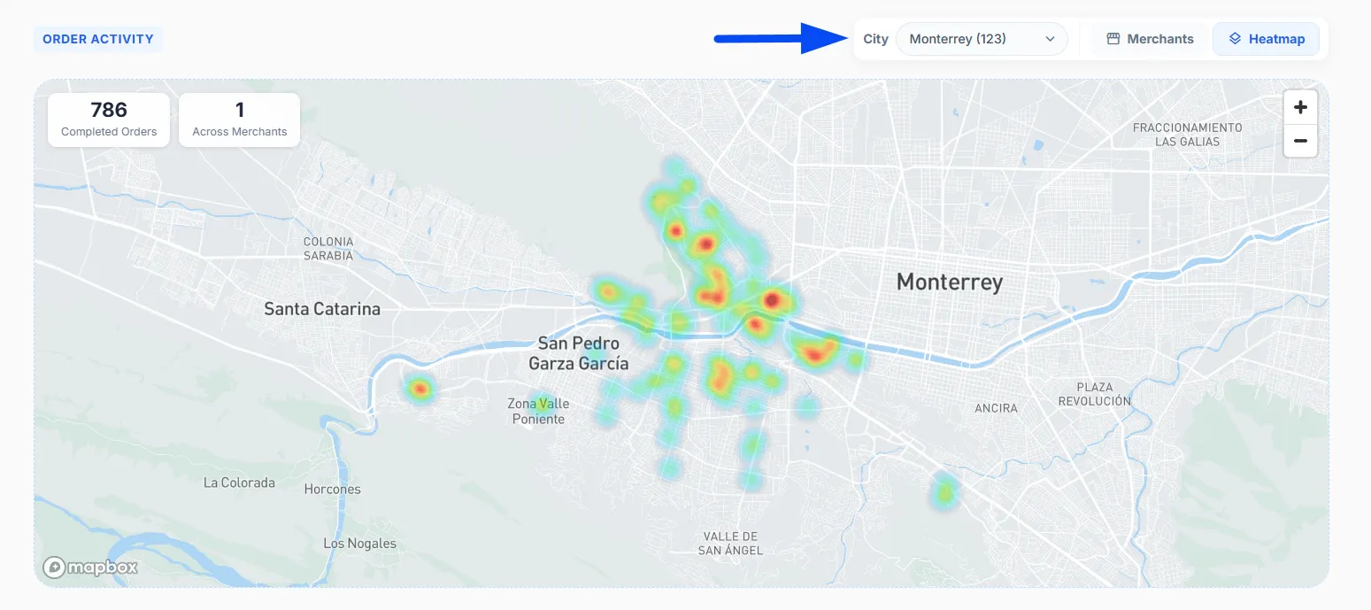 Heatmap by City Heatmap by City