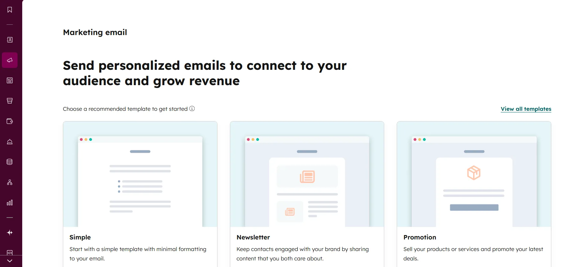 Marketing Emails