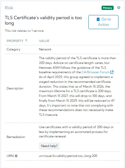 Risk with description and remediation Risk with description and remediation