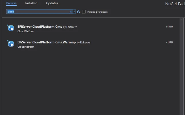 Confirm the installation