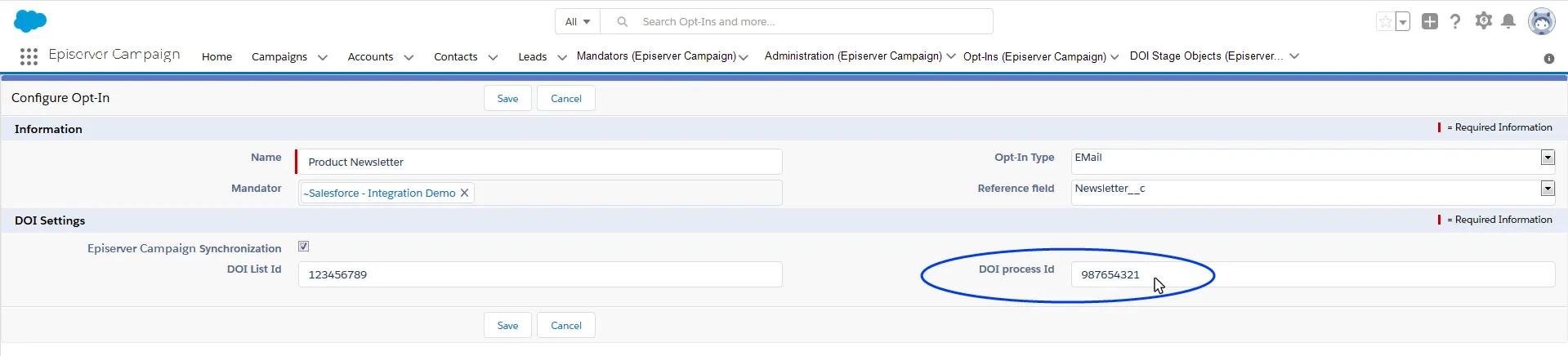 Image: Opt-in ID