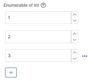 enumerable of int enumerable of int