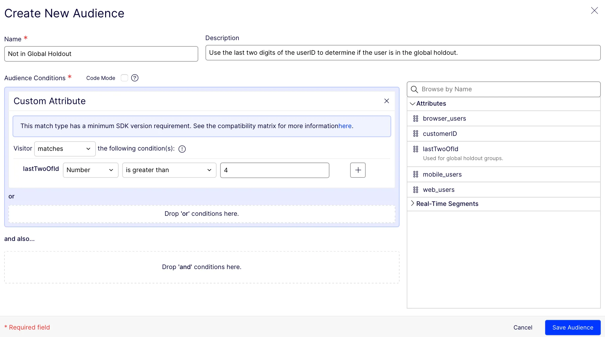 Create custom attribute Create custom attribute