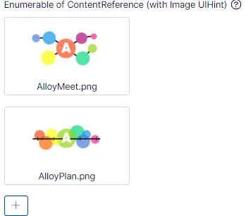 Enumerable of ContentReference List type (with Image UIHint) Enumerable of ContentReference List type (with Image UIHint)