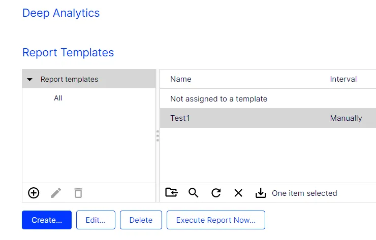 Image: Click New in the Overview window Image: Click New in the Overview window