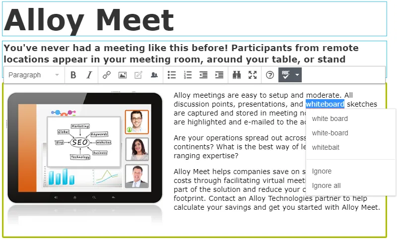 Optimizely Spellchecker for TinyMCE Optimizely Spellchecker for TinyMCE