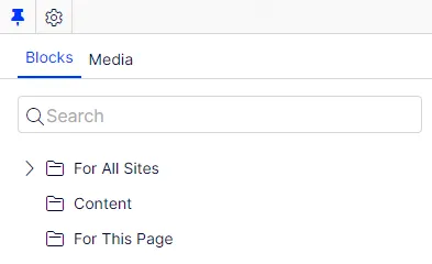For This Page and For This Block