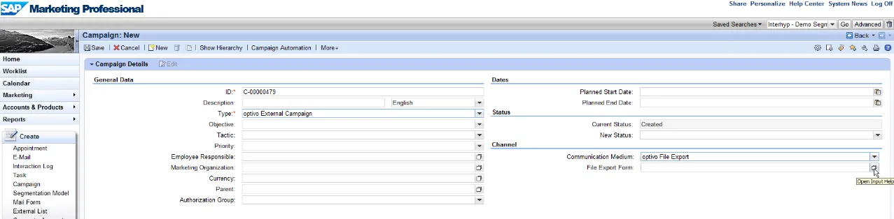 Bild: Open Input Help Bild: Open Input Help