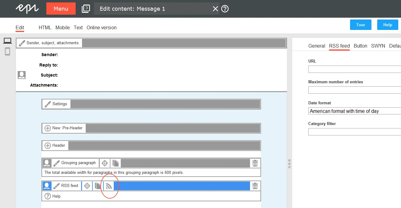 Image: Retrieve RSS feed Image: Retrieve RSS feed