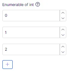 Enumerable of int List type Enumerable of int List type