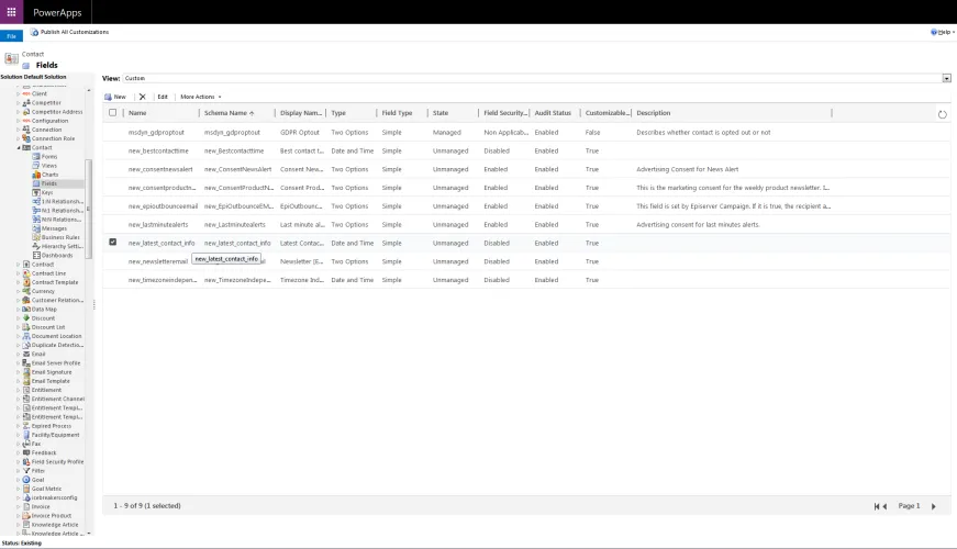 Image: Locate date and time field