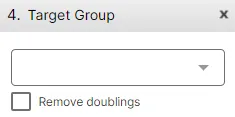 Image: Remove doublings Image: Remove doublings