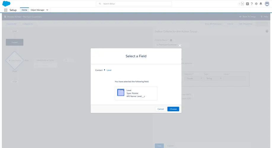Image: Select reference field Image: Select reference field