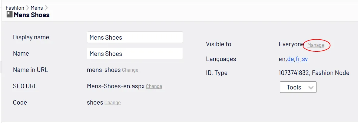 Image: Assign groups to catalogs/categories Image: Assign groups to catalogs/categories