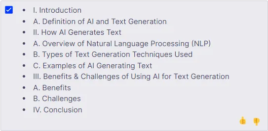 Generate-AI-text-outline-select-result.png
