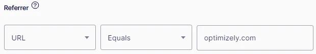 Referrer Criteria Referrer Criteria